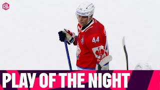 Lehtonen keeps ZSC Lions Zurich unbeaten  Play of the night [upl. by Shiau]