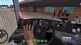 MB TRAVEGO 16 SHD 2023 BLACK  Bus Simulator  Ultimate  Mobile GamePlay [upl. by Eiblehs478]