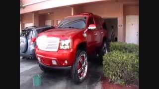 Chevy Tahoe on 30s Orange Candy Paint [upl. by Nichols560]