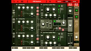 Vintage Bassline with Thor and Thesys for iPad [upl. by Isolt219]