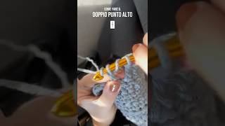 🤩 Hai mai provato il Doppio punto alto all’Uncinetto uncinettoperprincipianti uncinettotutorial [upl. by Tibbs]