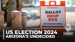 Battle for US State of Arizona Republicans amp Democrats target independent voters [upl. by Brennen]