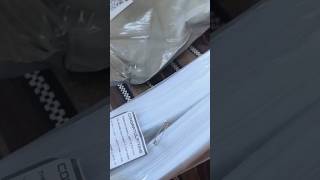 Unboxing meesho stiff polyester horsehair bride polyester boning sewing wedding des🥰👌 meeshohaul [upl. by Yrol]