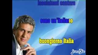 Toto Cutugno Litaliano Karaoke Instrumental  lyrics [upl. by Aisatan]