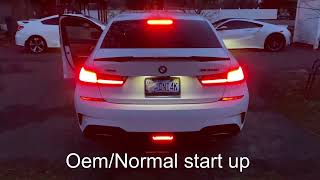 M340i gts start up roar vs oem [upl. by Sharon]