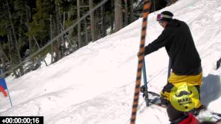 16 seconds of moguls with Mark Sollors [upl. by Lorac]