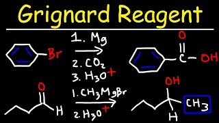 Grignard Reagent Reaction Mechanism [upl. by Ahsaeit]