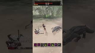 Conan Exiles  Katanas Skills shorts pvp conanexiles [upl. by Ratcliffe252]