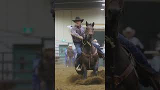 Tie Down Roping cowboy slowmo rodeo [upl. by Arnoldo857]