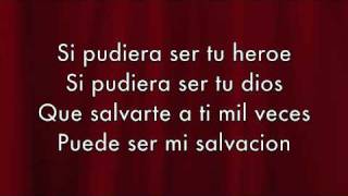 Enrique Iglesias  Heroe Lyrics Español [upl. by Maximo]