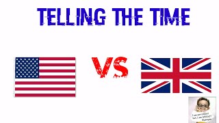 Telling the time in American style [upl. by Asiulana]