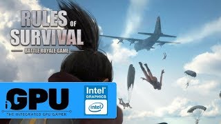 Rules of Survival on Intel HD Graphics  4GB RAM  Will it iGPU [upl. by Estas311]