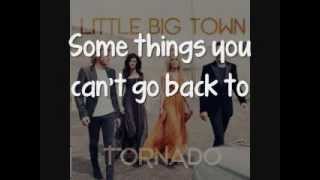 Little Big Town  Cant Go Back Lyrics On Screen [upl. by Adnola]