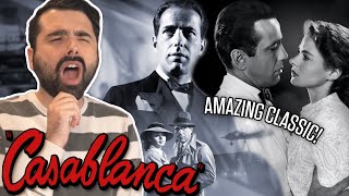 CASABLANCA IS A BEAUTIFUL CLASSIC Movie Reaction First Time Watching [upl. by Adnaerb]