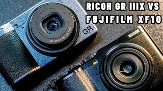 Ricoh GR IIIx vs Fujifilm XF10 Incredible Results [upl. by Uticas]