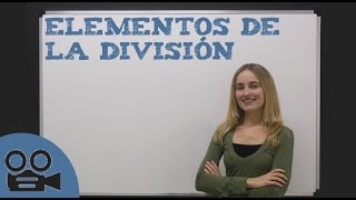 Elementos de la división [upl. by Akinohs]