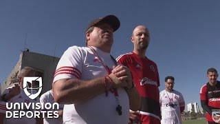 Esteban Loaiza el ex MLB que es fan de Xolos se dio el gusto de entrenar con el equipo [upl. by Zeidman]