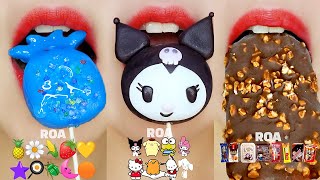 ASMR MUKBANG Emoji Food Challenge 이모지 먹방 10 Minute Eating Sounds for Sleep Relaxing amp Satisfying [upl. by Arand]