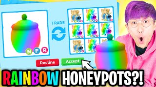 Can We Beat The TRADING HONEY ONLY CHALLENGE In Roblox ADOPT ME SUPER RARE TRADES [upl. by Siblee]