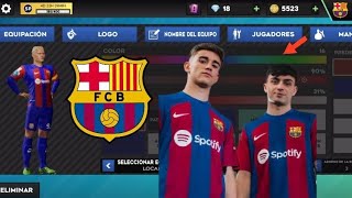 Kits del Barcelona 2324 Para DLS 23 [upl. by Gnaht863]