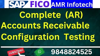 SAP FICO training AR  SAP FICO AR  Complete Fico Course of Accounts Receivable [upl. by Atinaj]