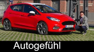 Ford Fiesta STLine FULL REVIEW amp Fiesta ST Preview allnew generation 2018 neu Autogefühl [upl. by Legnalos]