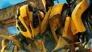 Bumblebee vs Rampage and Ravage Transformers Revenge of the Fallen 2009 Movie Clip HD [upl. by Kaleb]