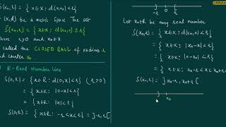 13 Topology of Metric Space  Open and Closed Ball Definition amp Examples [upl. by Noel660]