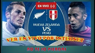 PERU VS NUEVA ZELANDA EN VIVO 1511 2017  No te lo pierdas—Todos los horarios [upl. by Kattie703]