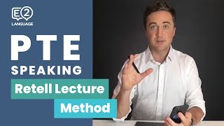 PTE Speaking  Retell Lecture METHOD with Jay [upl. by Ynohtnaluap360]