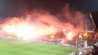 Hinchada de Instituto vs Temperley quotInfierno Albirrojoquot Fecha 35 18092022 [upl. by Hershel155]