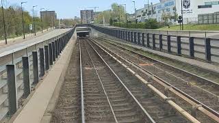 DLR Docklands Light Railways Traveling from Beckton park to Cyprus Station [upl. by Phare291]