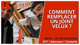 Comment remplacer  changer un joint VELUX [upl. by Shandeigh]