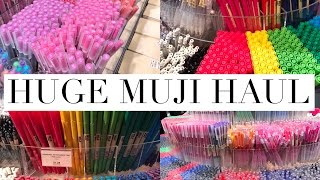 HUGE Muji Stationery Haul [upl. by Ferretti2]