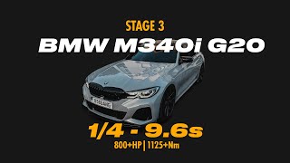 BMW M340i G20 Stage 3 800 HP [upl. by Sackville]