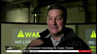 Gun simulator training in Cape Town JP Smith [upl. by Aikcir187]