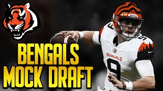 Cincinnati Bengals 2020 Mock Draft [upl. by Oralla]