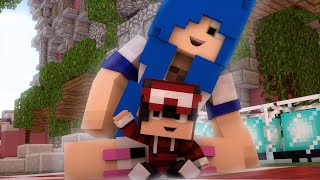 UMA CRIANÇA PERDIDA NO REINO  EP 2  MOONDO DA LUA MINECRAFT Whos your daddy [upl. by Lenod]