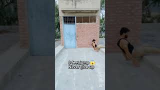 Wait me 🤭🤭 rizwanfitness shortstoday longjump stunts [upl. by Matrona443]