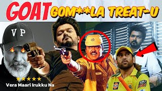 GOAT MOVIE GENUINE REVIEW TAMIL 🔥🙌  MI FANS கதறல் 😂 [upl. by Lillis386]