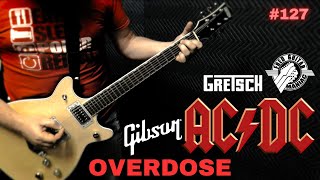 Fred Guitar Maniac  Gretsch G5222 Double Jet  Gibson SG std  ACDC  Overdose [upl. by Trixi]