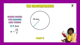 Circumference given the Radius part 3 [upl. by Gnilrac227]