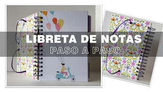 Scrapbooking Libreta desde cero encuadernada con la quotCinchquot  SORTEO [upl. by Batista]