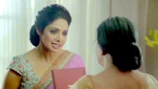 Sridevi in Tanishq Kolam Ad 1080p [upl. by Asaert321]