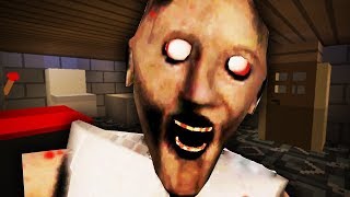 AM SCAPAT DE GRANNY GRANNY HORROR IN MINECRAFT [upl. by Haneekas]