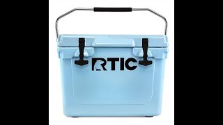 RTIC 20 COOLER  DONT BUY A YETI [upl. by Ecirbaf]