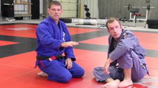 4 Sweeps From Half Guard  GRBJJ Training [upl. by Soalokcin]