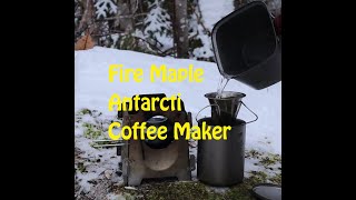 Fire Maple Antarcti Pour Over Coffee Maker [upl. by Aiciram]