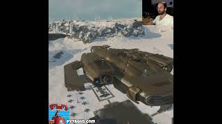 Le moment ou jai vu pour la première fois les Polaris in game 😱 🤪 StarCitizen [upl. by Illyes145]