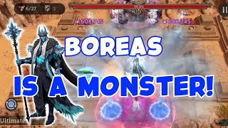 Boreas POWERCREEPS EVERYONE 😱 GR221 SOLO DPS Showcase Watcher of Realms [upl. by Gothard]